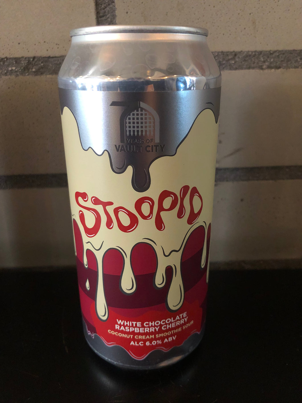 Vault City- Stoopid - White Chocolate Raspberry Cherry 6.0%