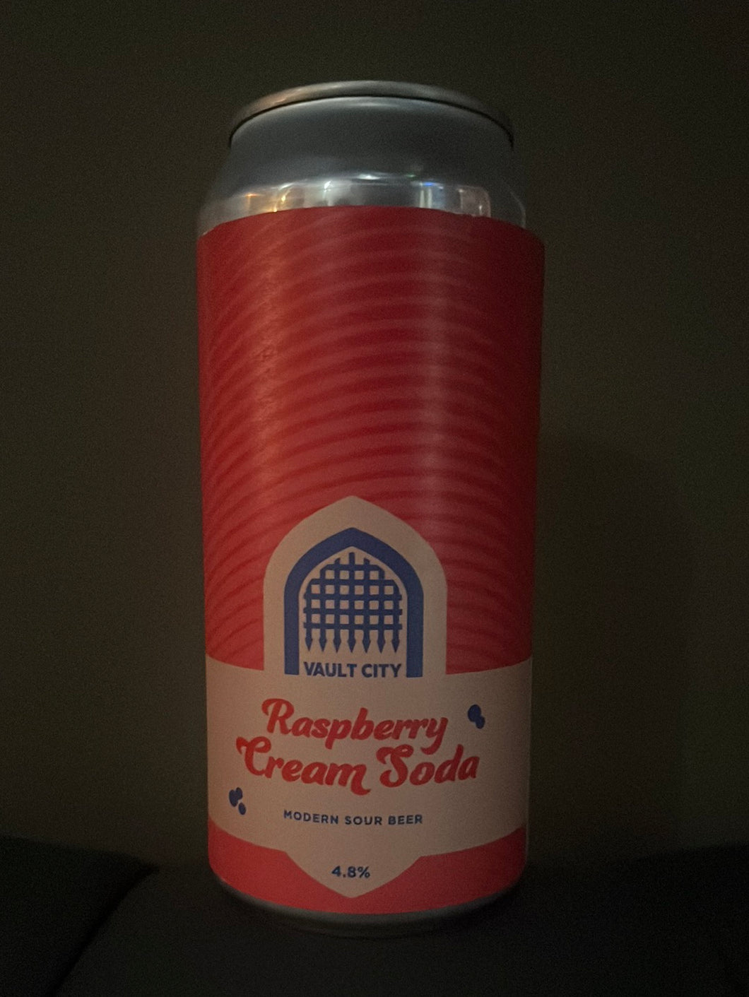 Vault City - Raspberry Cream Soda 4.8%