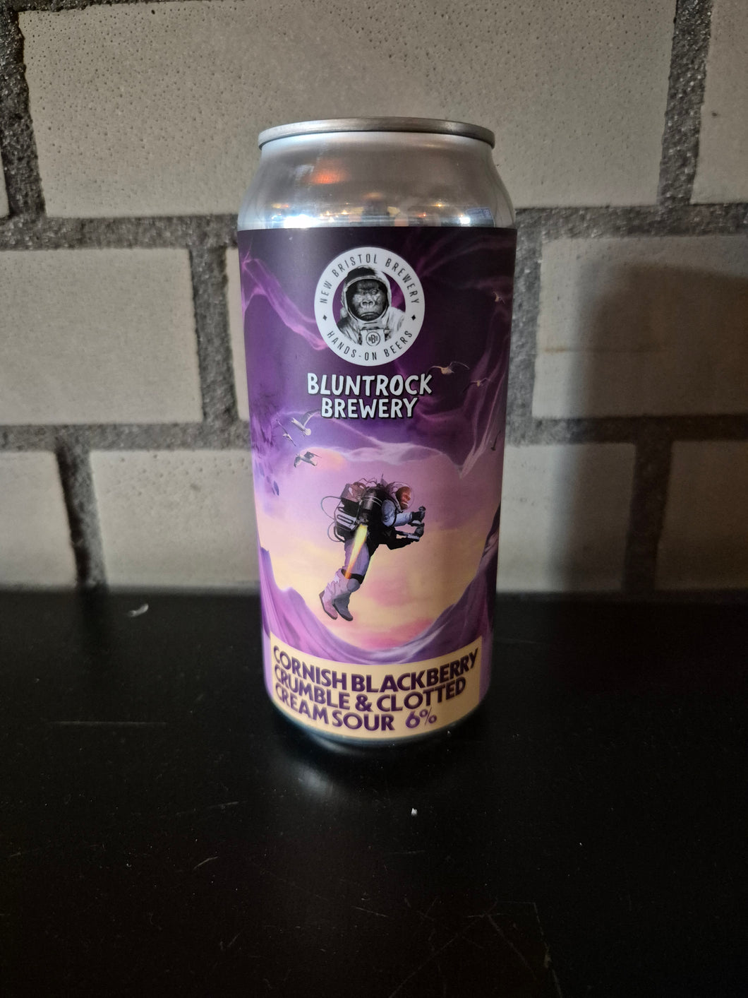 New Bristol Brewery x Bluntrock Brewery - Cornish Blackberry Crumble & Clotted Cream Sour 6%